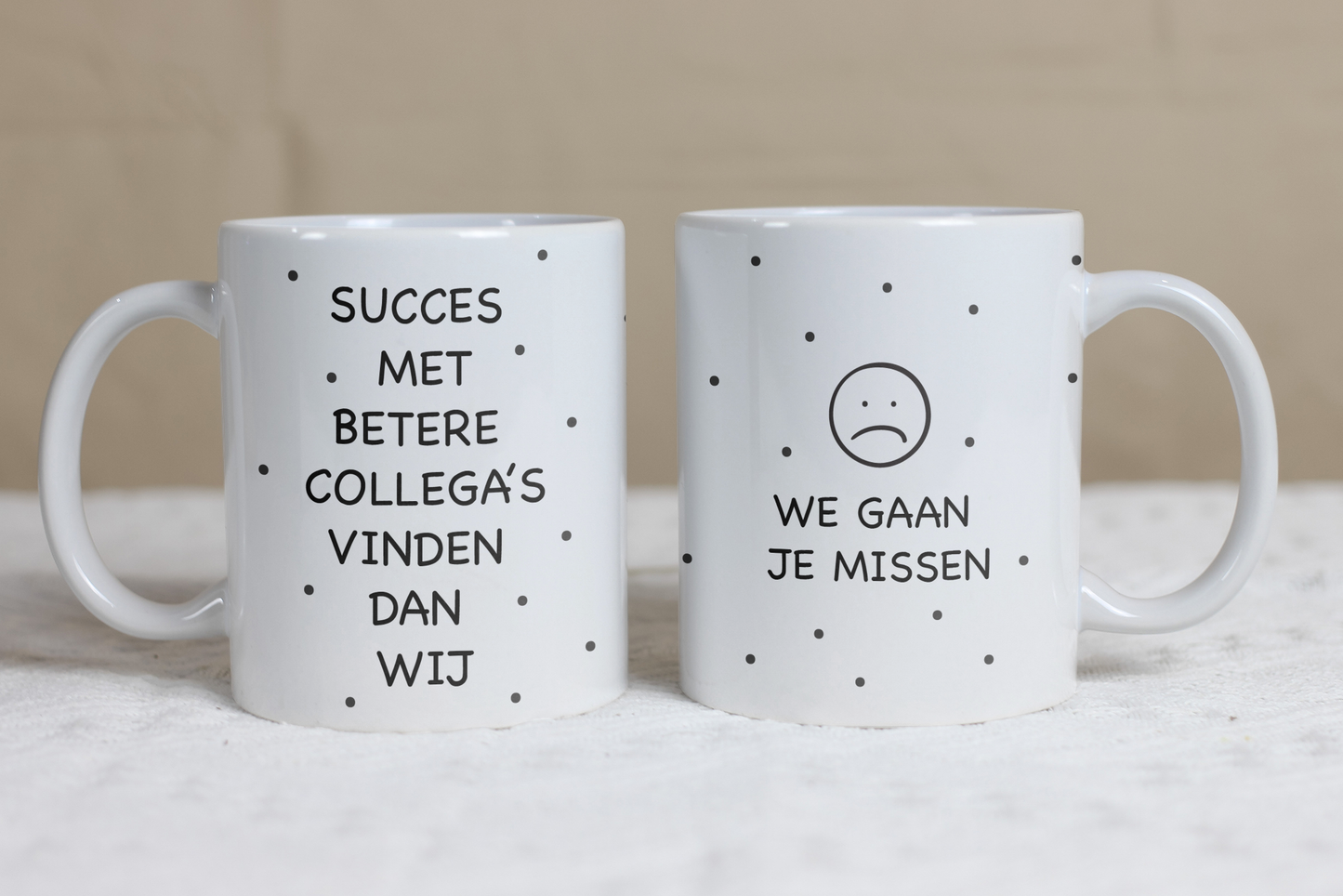 Cadeaupakket Afscheid Collega - Succes met betere collega's vinden