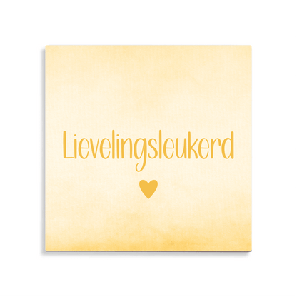 Tegeltje - Lievelingsleukerd - 8 kleuren